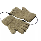 Tragbare Graphen-Heizkissen-Handwärmer-Handschuhe für Damen für das Büro