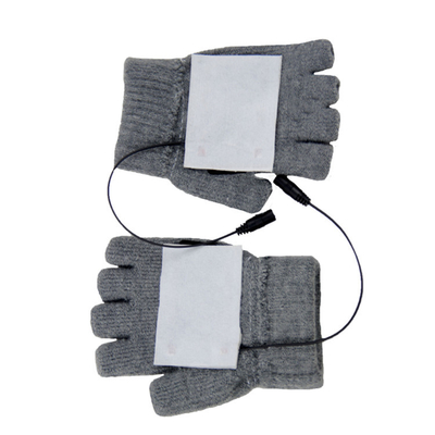 Halbfinger-Design für Beweglichkeit Klappfingerzeigen Graphen-Heizhandschuhe für schnelle und einfache Anpassung