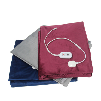 Soft Flannel Graphene Beschichtung Elektrische Decke mit Temperaturkontrolle und anpassbare Größe und Farbe für personalisierte