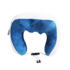 Premium U-Form Portable Trip Hals Kissen Multifunktionsverstellbares Speicherschaum Massagewärme