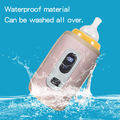 5V tragbarer Flaschenwärmer mit USB-Aufladung, perfekt zum Erwärmen von Milch für Babys unterwegs, kompakt, leicht und einfach zu transportieren