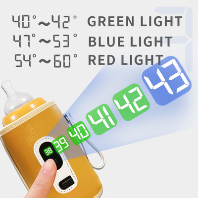 Hot-Selling Portable Baby Flasche Heizung für optimale Temperaturkontrolle