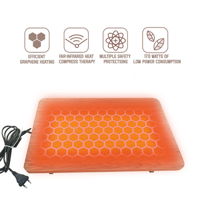 Hot-Selling Müheloser Komfort Elektrischer Fußwärmer Hocker Mit Graphen Heizung Ergonomisches Design
