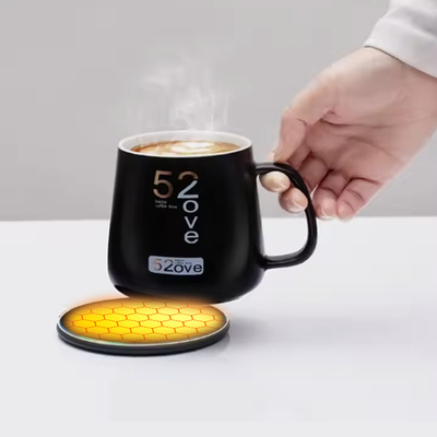 Multipurpose USB Cup Warmer Smart Travel Flasche Heizplatte mit drahtlosem Aufladen