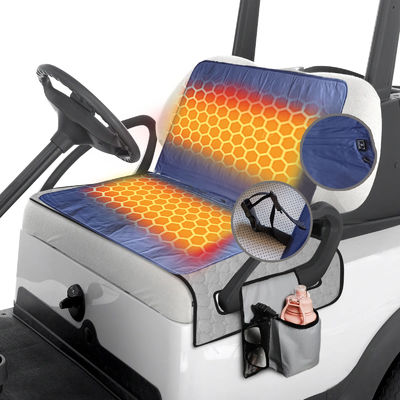 Golf-Heizkissen Heizung Golf-Wagen-Sitzdeckel mit PU-Material Drei Temperatur-Einstellungen und 4 Stunden automatisch ausgeschalteter Timer für die Wärme