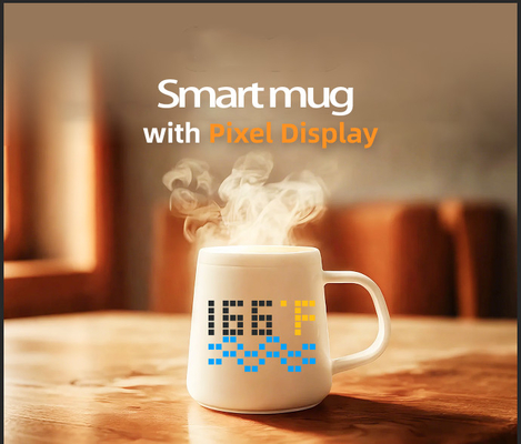 Custom Gifts Set für den Muttertag Ai-verstärkte Keramik-Tasse mit Pixel-Display Modernes Design Geschenk