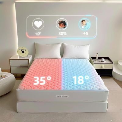 OEM Dual-Zonen-Steuerung Bett- und Decken-Kühlsystem Warm und Sicher Pod Bettauflage für Winter und Sommer Matratzenauflage