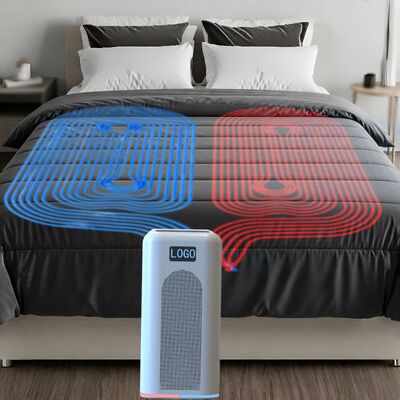 Kühlende Decke mit Dual-Zonen-Klimaregelsystem für präzise Temperaturregulierung und verbesserten Tiefschlafkomfort