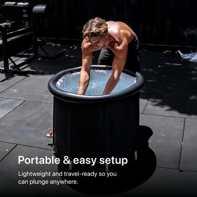 Eisbad Kalttau mit langlebiger Acrylkonstruktion Energiekühlung und benutzerfreundliche Touch-Schnittstelle für Physiotherapie