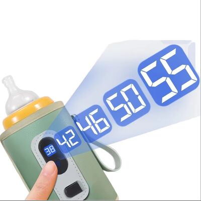 Sheerfond Best Babyflaschenwärmer mit Digitalbildschirm aus Kaschmirmaterial XF-016 Modell 1 Jahr Garantie