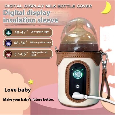 Sheerfond Best Babyflaschenwärmer mit Digitalbildschirm aus Kaschmirmaterial XF-016 Modell 1 Jahr Garantie
