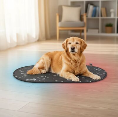 Elektrisches Hundebett mit PTC-Heiz- und Kühlsystem umweltfreundlicher Überhitzungsschutz Allzeit-Kühlmatte für Haustiere für Katzen und Hunde