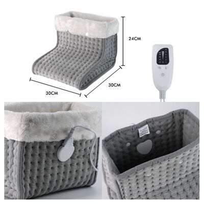 SHEERFOND Tragbare Winter-USB-Batterie 220V umweltfreundlich Polyester verstellbarer Thermostat Lüftung Fußwärme für