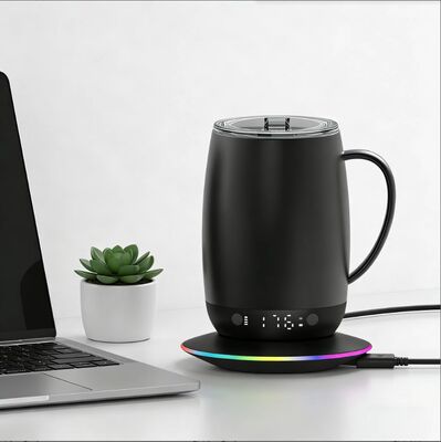 Portable Digital Style Kaffeebecher Wärmer mit temperaturgesteuerter Selbstheizung Fabrikentwicklung 500ml Kapazität