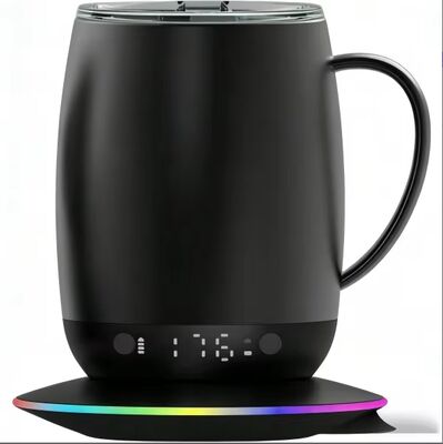 Portable Digital Style Kaffeebecher Wärmer mit temperaturgesteuerter Selbstheizung Fabrikentwicklung 500ml Kapazität