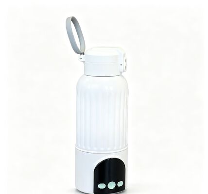 Baby Bottle Warmer Portable USB Powered Milk Heater with Adjustable Temperature and Stainless Steel Interior for Safe Infant Feeding