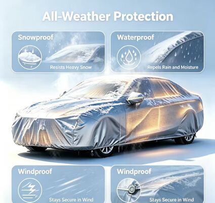 Flexible Autoheizkappe mit anpassbaren Optionen und OEM-Dienstleistungen, die im Winter eine gleichbleibende Heizung und einen schützenden Motor bieten