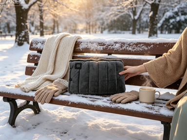 USB-Handwärmer Kompakter, leichtes, weiches Gewebe, komfortabel anfühlbar, perfekt für tägliche Pendeln, Büroarbeit und Outdoor-Enthusiasten