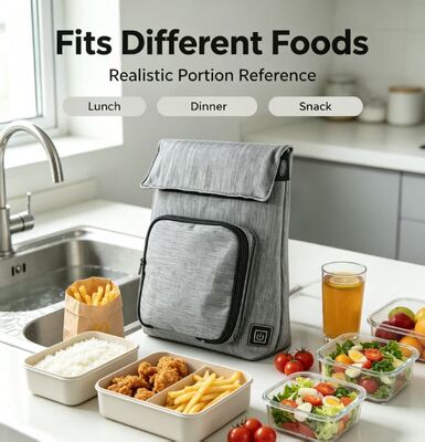 Multi-Mahlzeiten-kompatible elektrische Lunchbox-Heiztasche, wasserdichte USB-Lebensmittelwärmer für verschiedene Lebensmittelarten, 3-stufige Temperaturregelung von 50-59℃, waschbar, abnehmbar, auslaufsicher zum Aufladen für Outdoor-Ausflüge
