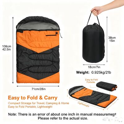 Custom OEM ODM Heated Dog Sleeping Bag 3-Level Einstellbarer Temperatur, Private Label Hohl Baumwolle Haustier Schlafsack 71*108cm, Custom Logo & Packaging für Camping Reisen Zuhause im Freien, CE FCC zertifiziert