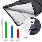 USB-Graphen-Elektrisch beheizter Pad-Schlafsack für Camping 195 × 75 cm Größe