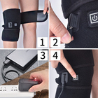 USB-Lade-Wärmetherapie-Verpackung für Knieverletzungen 45-Grad-Temperatur-Graphen-Material