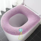 Abnehmbarer WC-Sitzwärmerbezug Waschbarer Reißverschluss Typ ODM