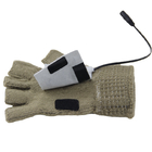 waschbarer elektrischer erhitzter Fingerless Handschuhe 5W weit Infrarotusb für Winter