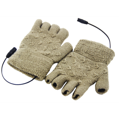 Ferninfrarot-Heizhandschuhe aus gestrickter Wolle für Winterwärme und Komfort