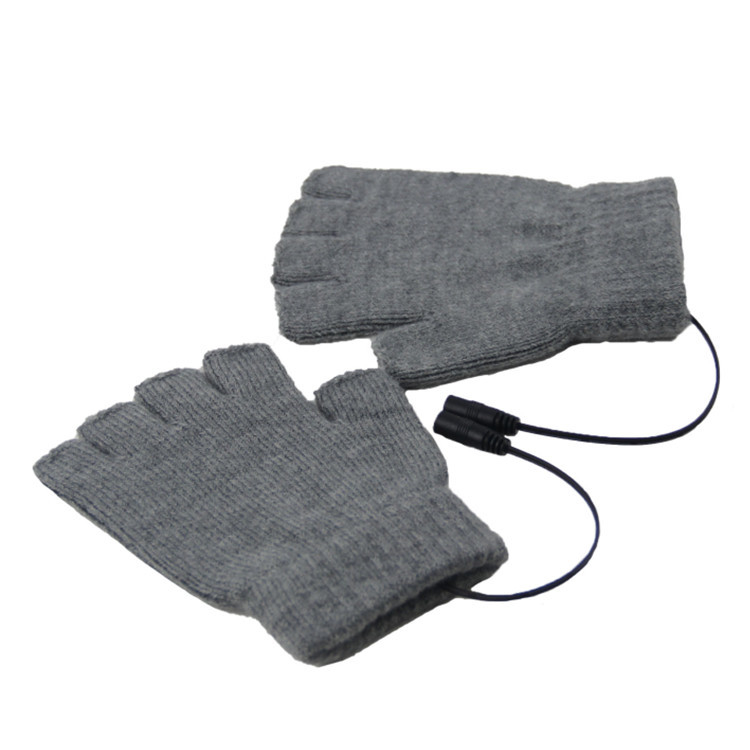 Halbfinger-Design für Beweglichkeit Klappfingerzeigen Graphen-Heizhandschuhe für schnelle und einfache Anpassung