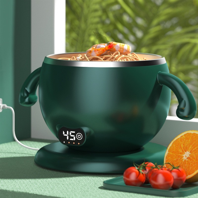 300 ml Babyfutter-Wärmer Schüssel HW01 Tragbare Elektrische Große Edelstahl Babyfutterbehälter Warmer für Reisen