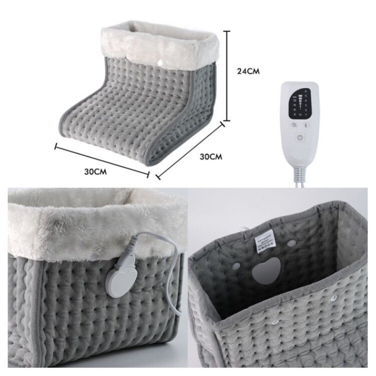 SHEERFOND Tragbare Winter-USB-Batterie 220V umweltfreundlich Polyester verstellbarer Thermostat Lüftung Fußwärme für
