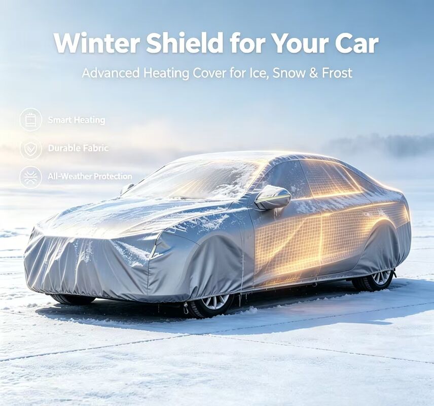 Flexible Heizkappe für Fahrzeuge, die für verschiedene Fahrzeugtypen Heizung und Schutz vor Schneefrost und Temperaturen bis zum Gefrierpunkt bietet