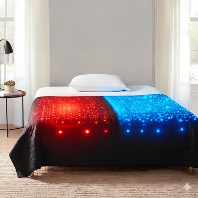 Die Sheerfond-Kühldecke ist eine thermisch fließende Smart-Decke für heiße Schläfer.