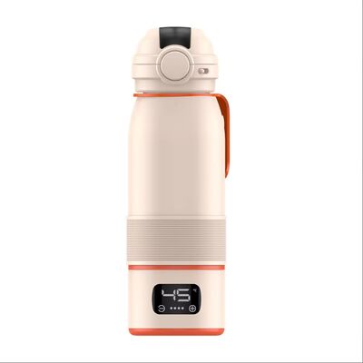 Sheerfon Tragbarer Flaschenwärmer aus hochwertigem, lebensmittelechtem Silikon und Metall, 30 W, 5 V, USB, tragbarer Flaschenwärmer, Modell Sheerfon-N005, 1 Jahr Garantie für Babys