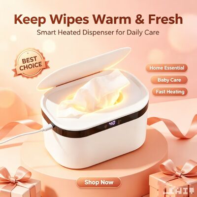 Konstante Temperatur Nasse Wippe Heizung Dispenser, undicht sogar Hitze Baby Wippe Wärmer, Low Power Wipes Heizung für Zuhause und Reisen