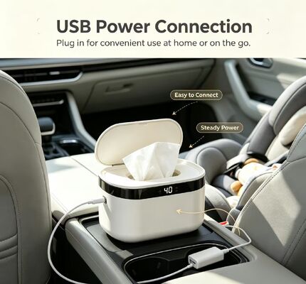 Konstante Temperatur Nasse Wippe Heizung Dispenser, undicht sogar Hitze Baby Wippe Wärmer, Low Power Wipes Heizung für Zuhause und Reisen